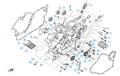 Левая половина картера Левая половина картера