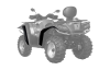 40.0160  Комплект расширителей арок на CFMOTO X8