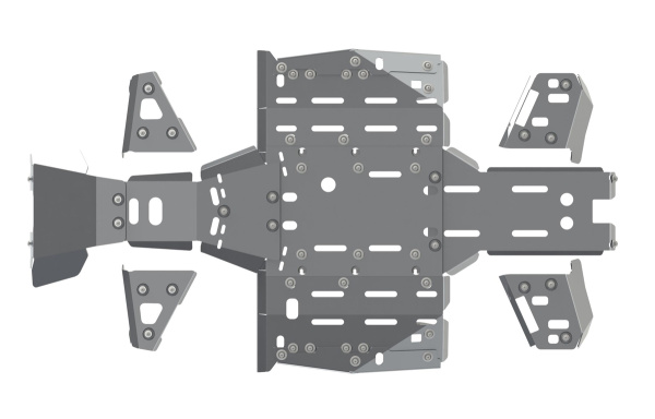 40.2854V1  Комплект защиты днища для CFMOTO CFORCE 500 HO / X5 H.O. / X6 EPS